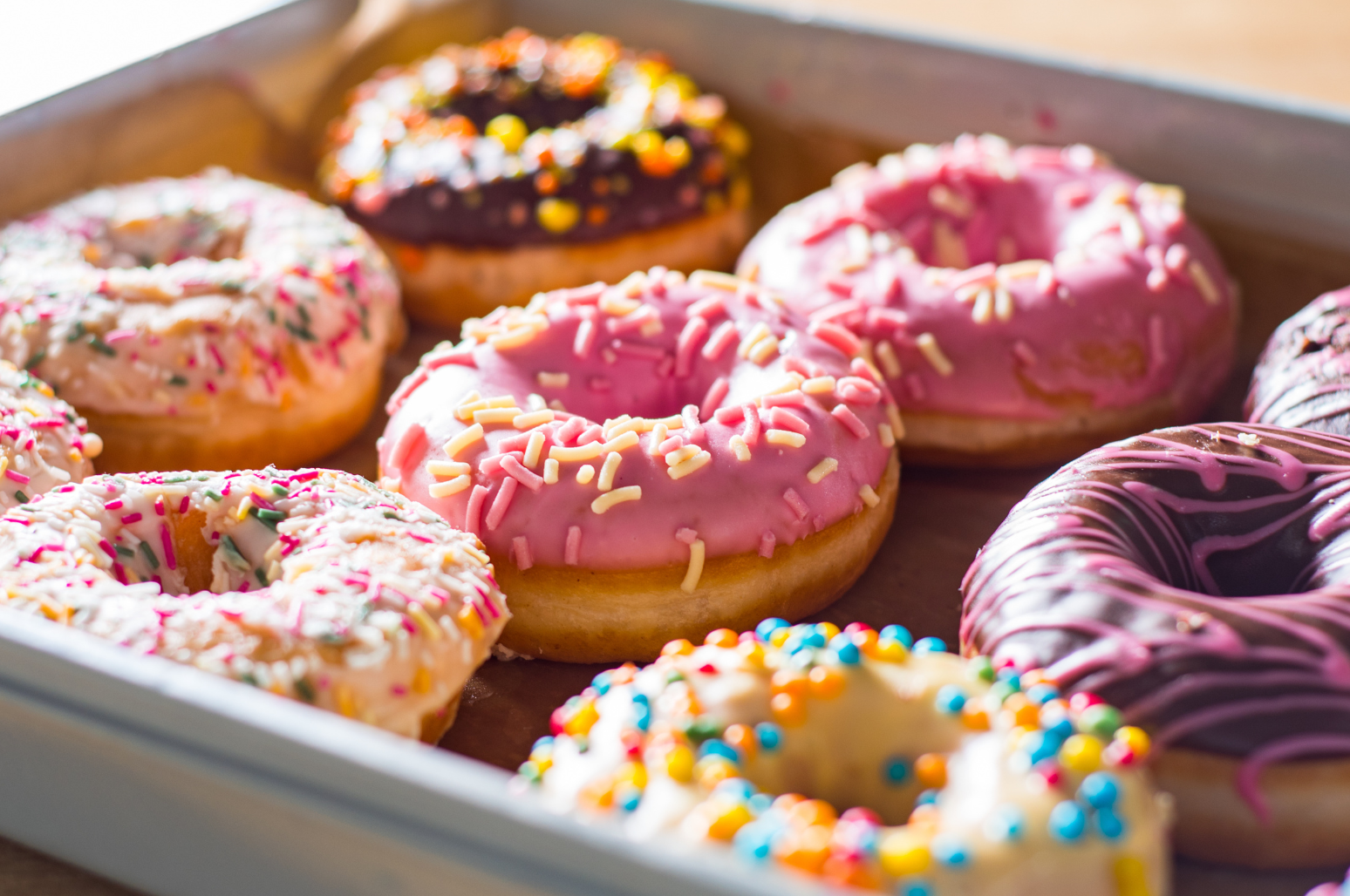 Glazed donuts are not keto friendly