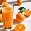Orange fruit juice on keto