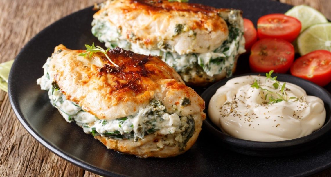 cream cheese stuffed chicken